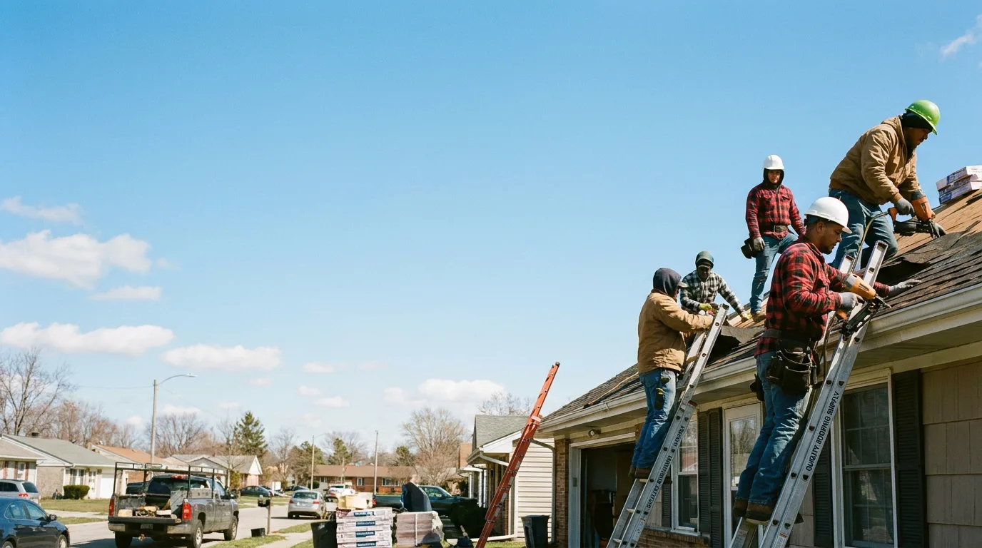 Roofing in Mentone, IN near me